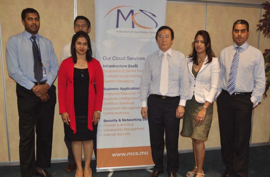 L’équipe du département Cloud Services chez MCS. | business-magazine.mu