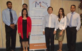 L’équipe du département Cloud Services chez MCS. | business-magazine.mu