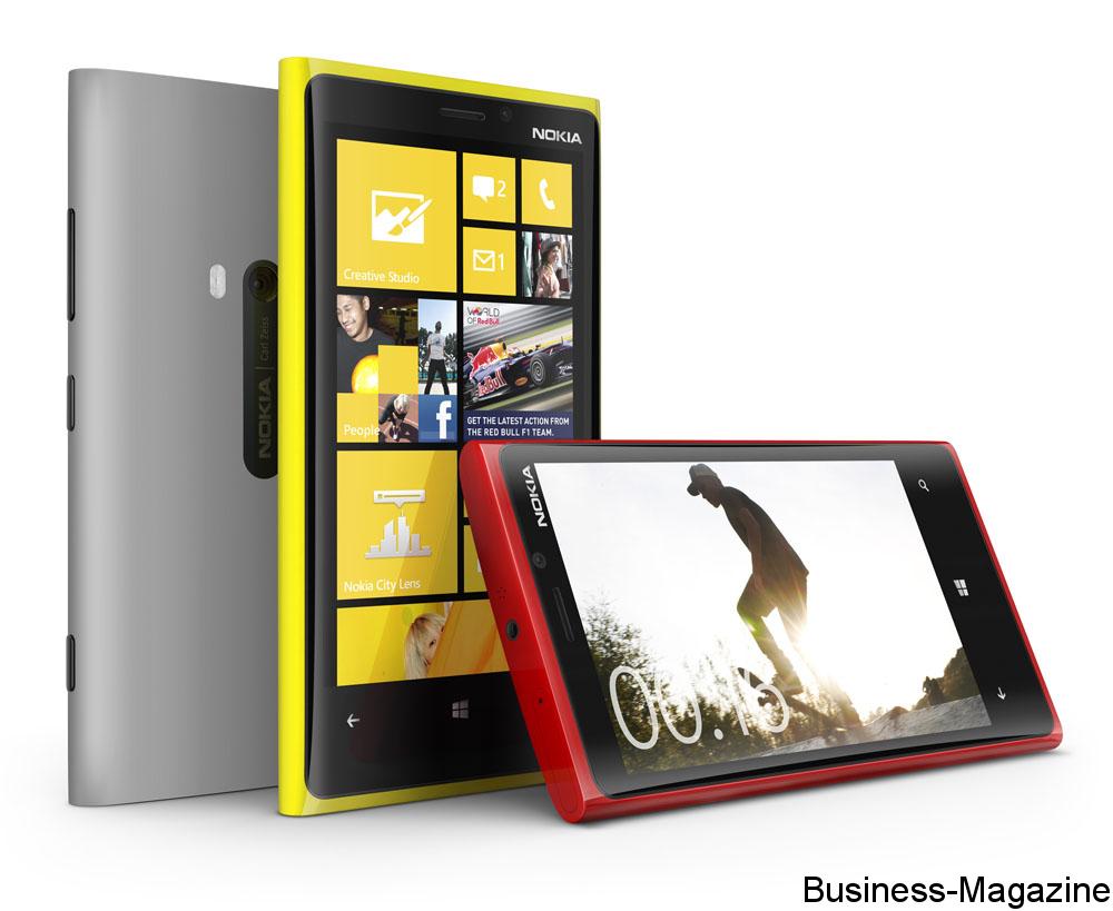 Nokia Lumia : convivial