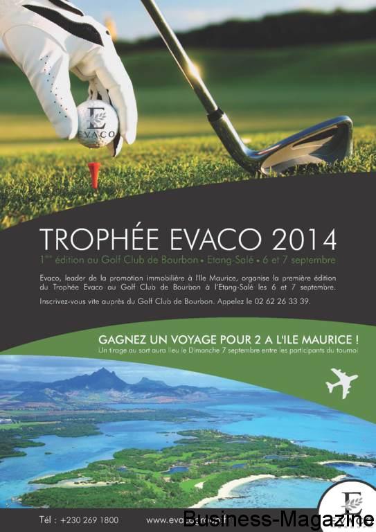 Golf : Trophée Evaco ce week-end à La Réunion | business-magazine.mu