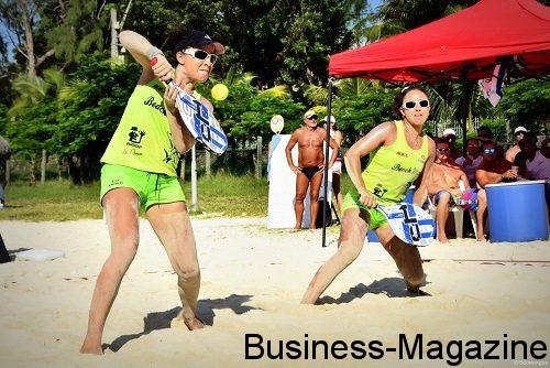 150 joueurs de beach tennis à Flic en Flac | business-magazine.mu