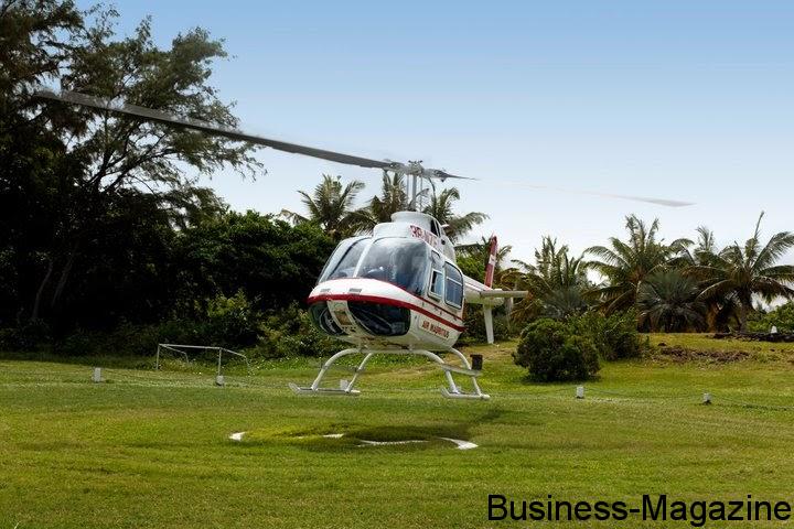 Air Mauritius offre un vol en hélicoptère | business-magazine.mu