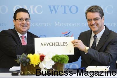 Les Seychelles deviennent le 161e membre de l’OMC | business-magazine.mu