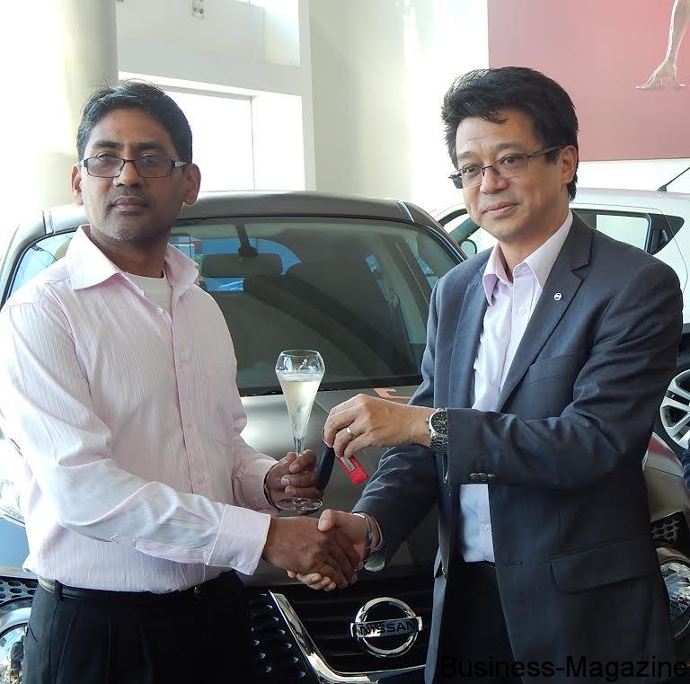 Loterie ABC Motors : Krishna Boochan Chiniah remporte une Nissan Juke SV | business-magazine.mu