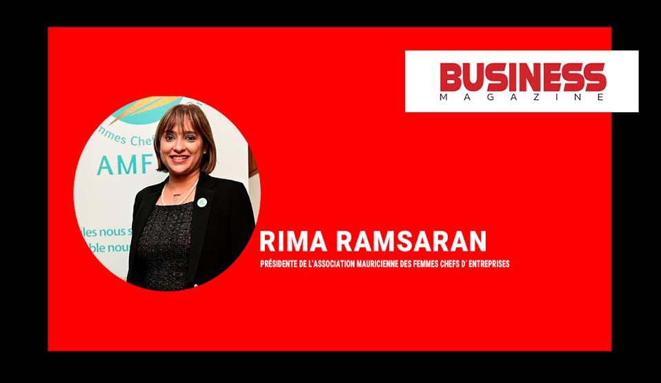 Rima Ramsaran, présidente de l’Association mauricienne des femmes chefs d’entreprises - femmes entrepreneurs - plateformes numériques