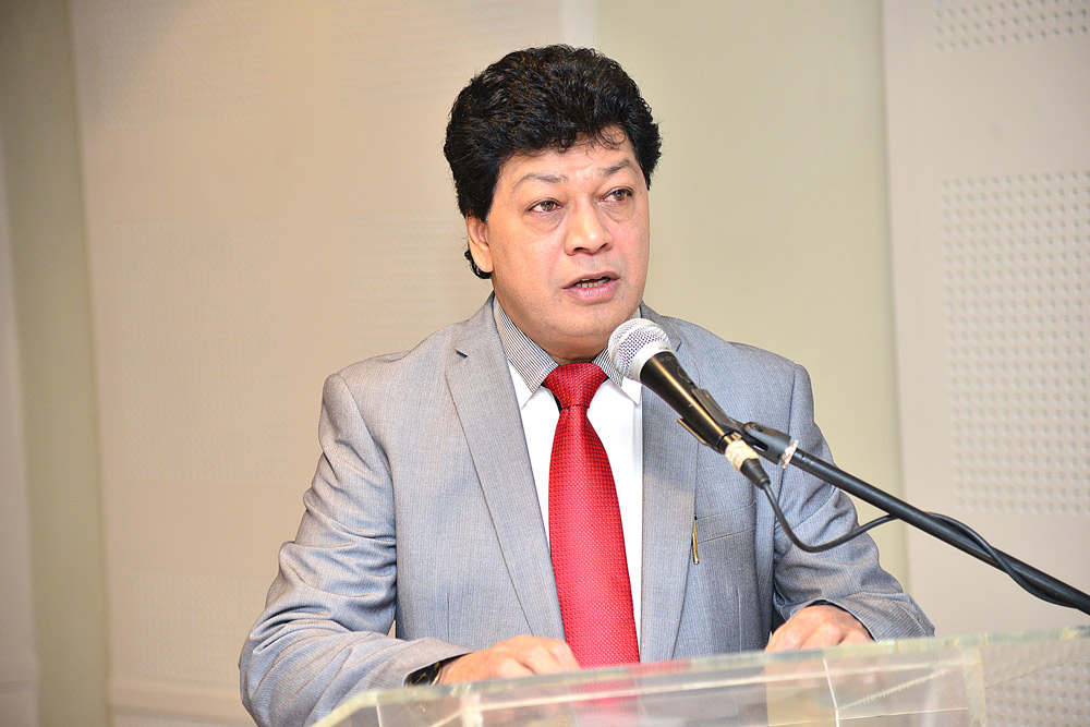 Areff Salauroo, président de MAHRP