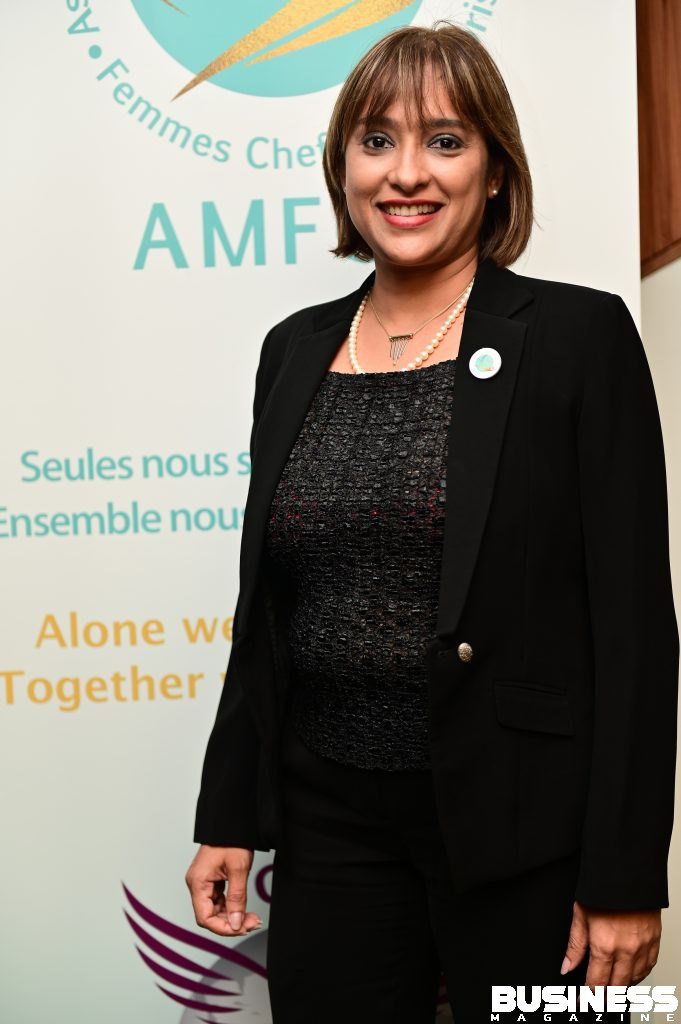 Rima Ramsaran Présidente AMFCE
