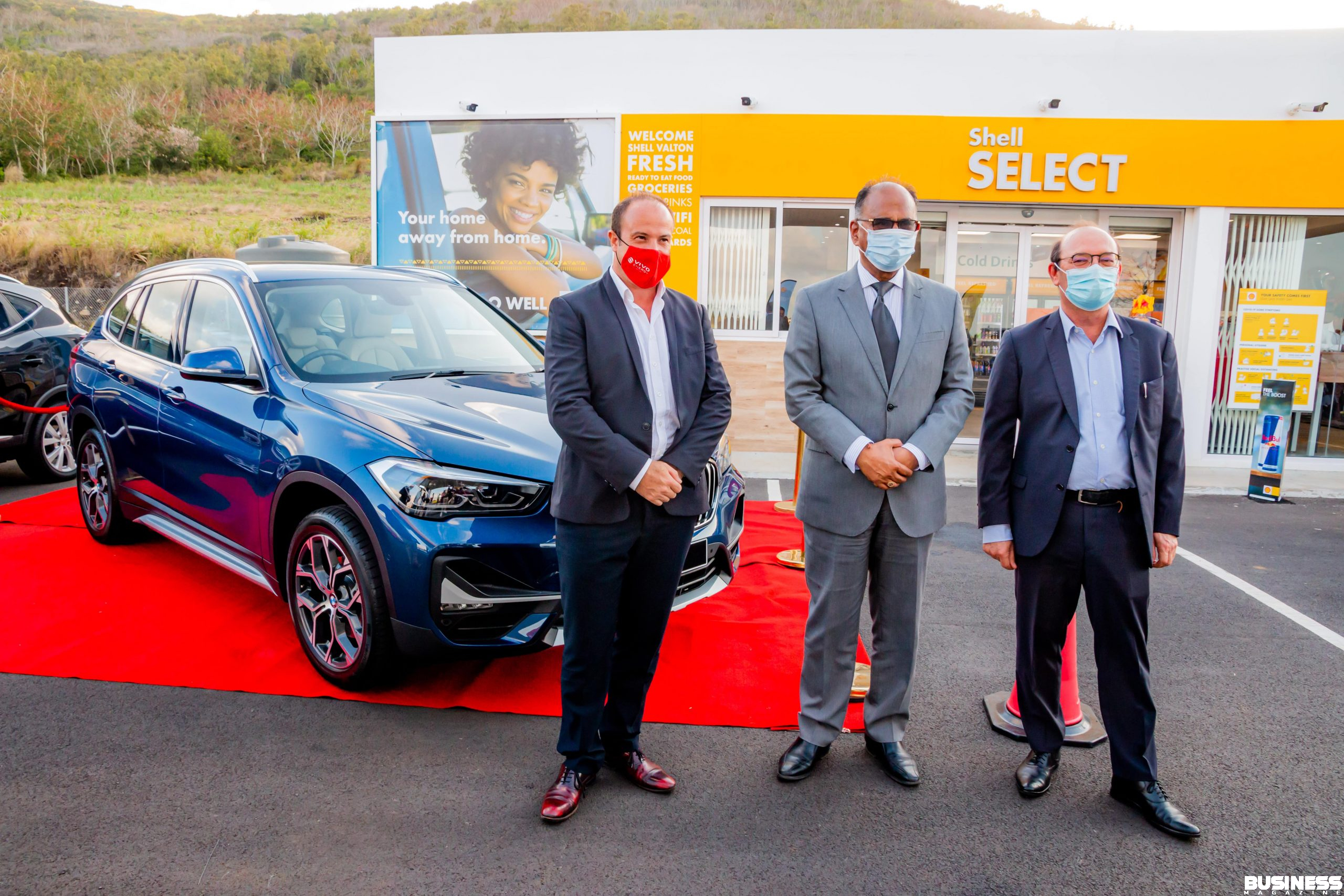 Shell Mauritius Shell inaugure une station-service sur l’autoroute Terre-Rouge Verdun
