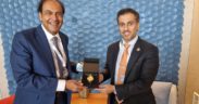Le DPM en compagnie du Dr Ahmad Belhoul, ministre du Tourisme de l'UAE
