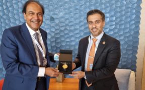 Le DPM en compagnie du Dr Ahmad Belhoul, ministre du Tourisme de l'UAE