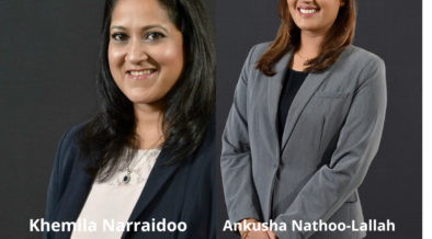Khemila Narraidoo (Senior Associate) et Ankusha Nathoo-Ilallah (Associate) Juristconsult Chambers