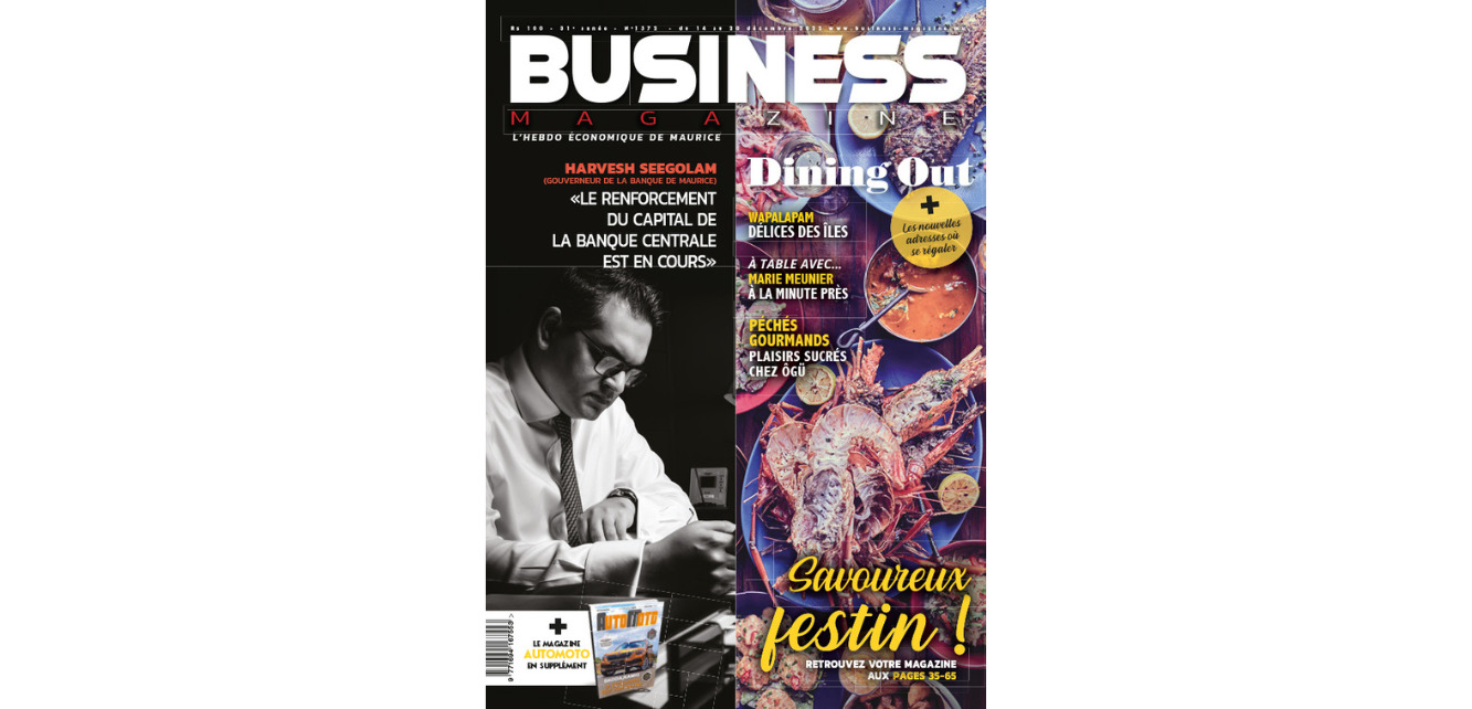 En coverture Business Magazin 1572